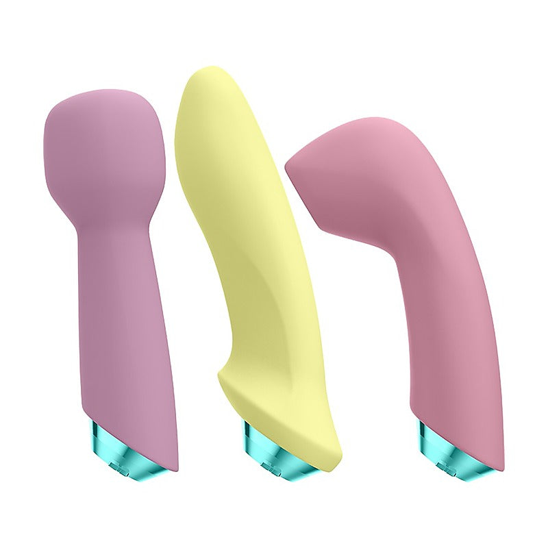 Fabulous Four Ultimate Multi Functions Air Pulse Massager - Rabbit Vibrators