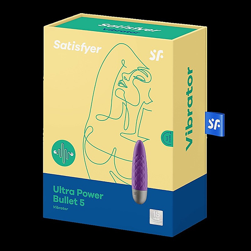 Satisfyer Ultra Power Bullet 5 Powerful Clitoral Vibrator - Bullet Vibrators
