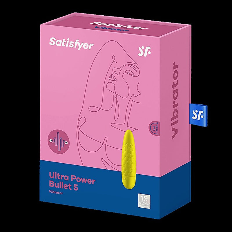 Satisfyer Ultra Power Bullet 5 Powerful Clitoral Vibrator - Bullet Vibrators