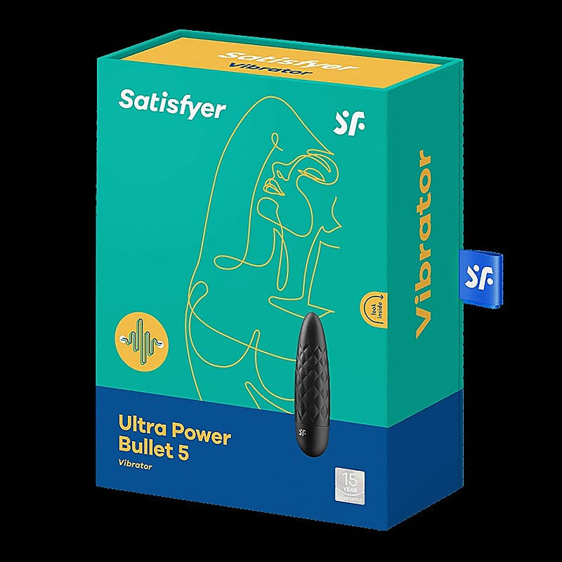 Satisfyer Ultra Power Bullet 5 Powerful Clitoral Vibrator - Bullet Vibrators