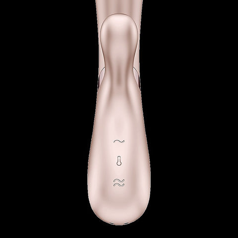 Hot Lover Rabbit Clitoral and G Spot Massager by Satisfyer - Finger and Tongue Vibrators