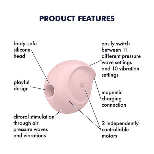 Satisfyer Sugar Rush Sensual Air Pulse Clitoral Massager