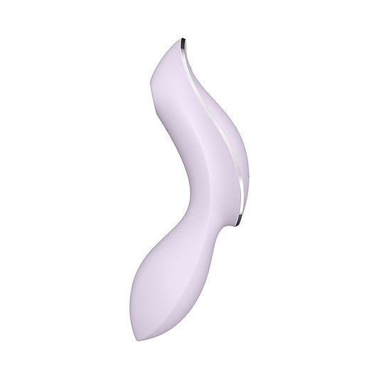 Satisfyer Curvy Trinity 2 Air Pulse Clitoral and G Spot Vibrator