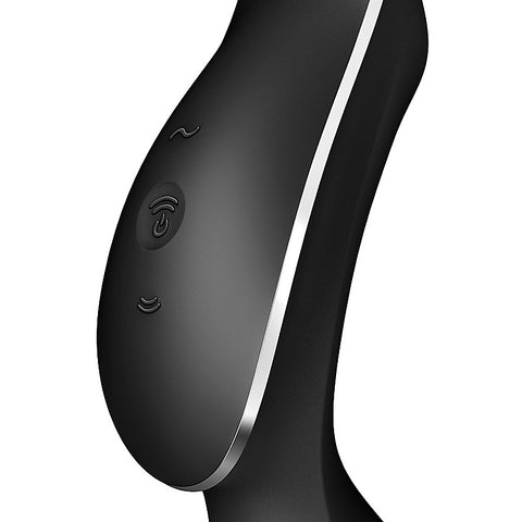 Curvy Trinity 2 Air Pulse Clitoral and G Spot Vibrator - Clit Ticklers and Pulsators
