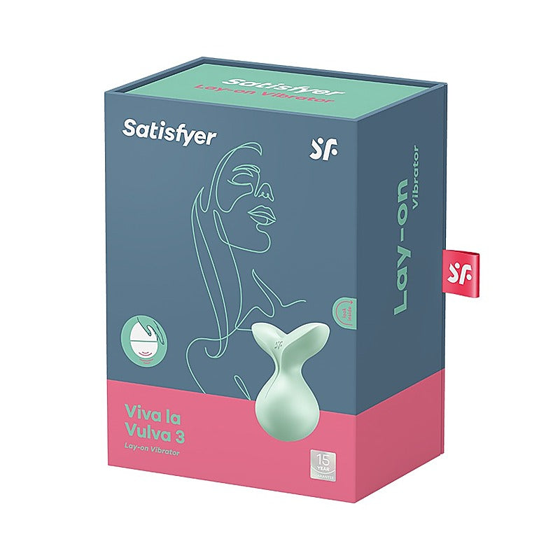 Viva La Vulva 3 Clitoral Vibrator by Satisfyer - Body Wands