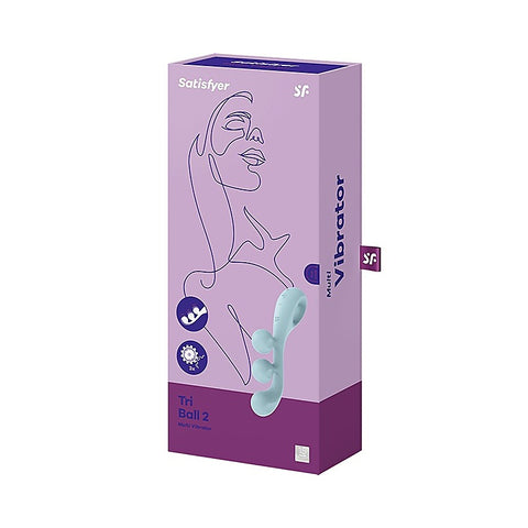 Tri Ball 2 Multi Functions Personal Massager by Satisfyer - Rabbit Vibrators