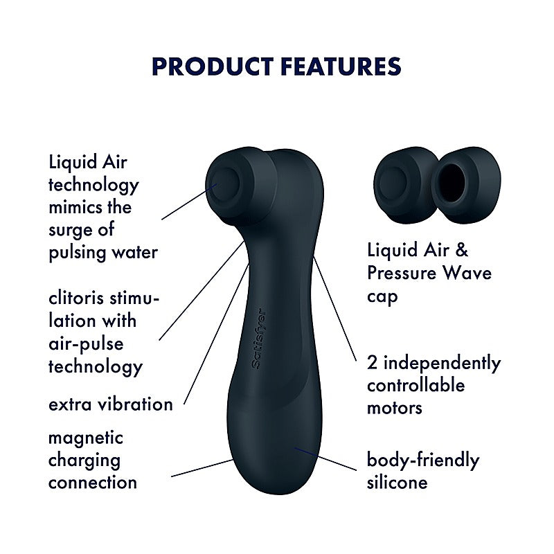 Pro 2 Generation 3 by Satisfyer - Clit Ticklers and Pulsators