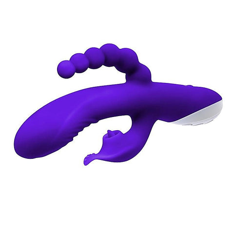 Premium Lick Me Triple Stim Vibrator by Evolved - Rabbit Vibrators
