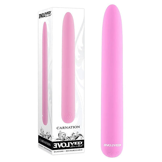 Evolved Carnation Slimline Vibe - Bullet Vibrators