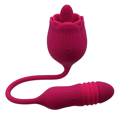 Wild Rose Dual Action Bullet Vibrator by Evolved - Personal Massagers