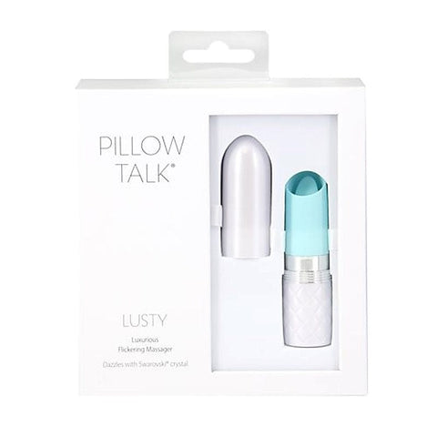 Pillow Talk Lusty Flickering Massager - Clit Ticklers and Pulsators