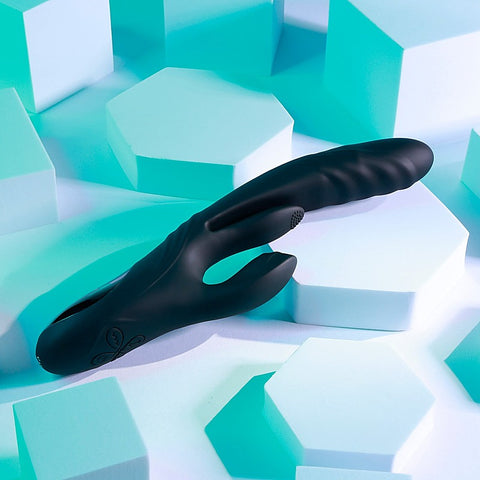 Playboy Pleasure Rapid Rabbit Silicone Vibrator by Evolved - Rabbit Vibrators