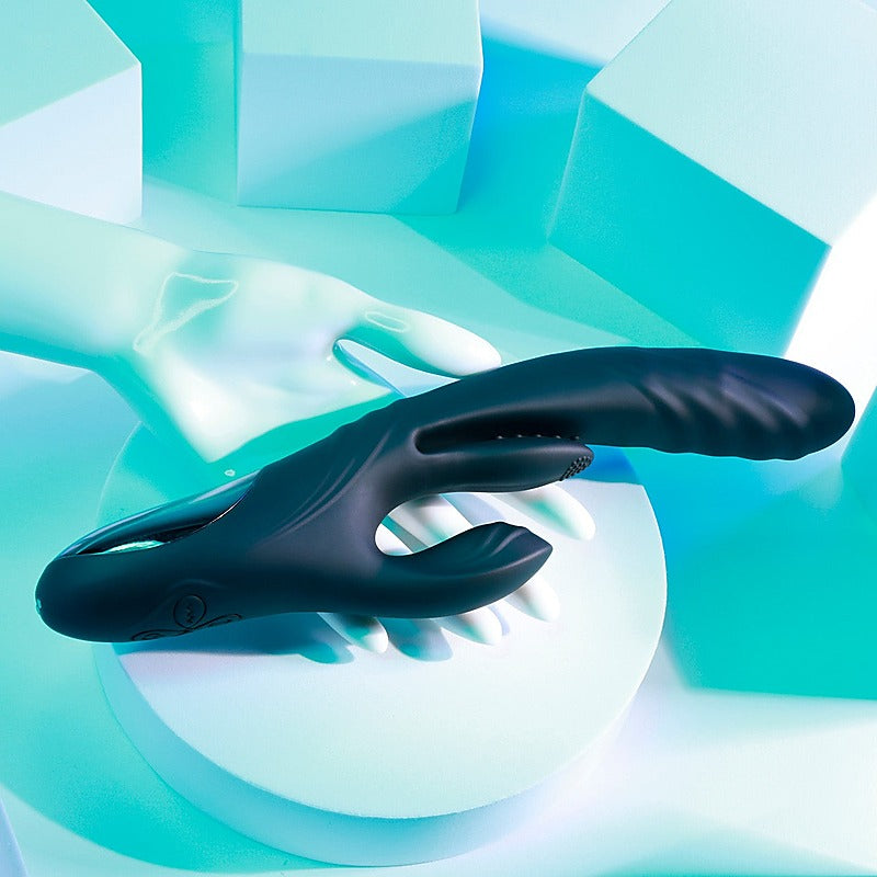 Playboy Pleasure Rapid Rabbit Silicone Vibrator by Evolved - Rabbit Vibrators