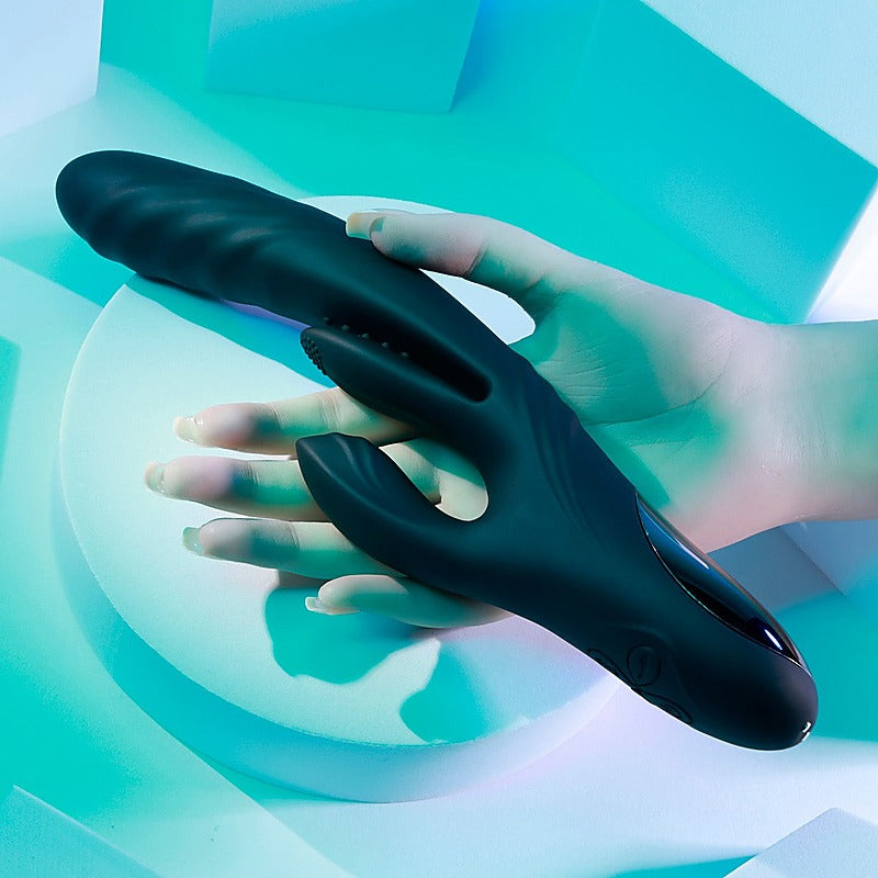 Playboy Pleasure Rapid Rabbit Silicone Vibrator by Evolved - Rabbit Vibrators
