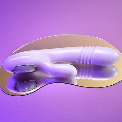 Playboy Pleasure Bumping Bunny Thrusting Rabbit Vibrator - Rabbit Vibrators