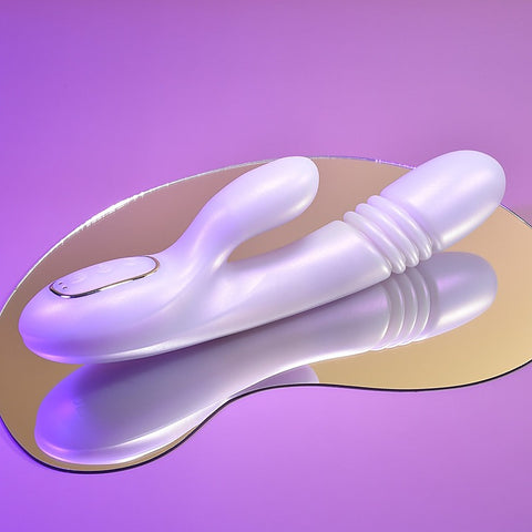 Playboy Pleasure Bumping Bunny Thrusting Rabbit Vibrator - Rabbit Vibrators