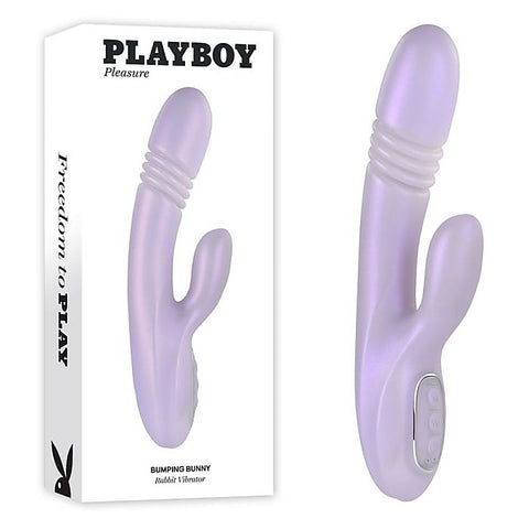 Playboy Pleasure Bumping Bunny Thrusting Rabbit Vibrator - Rabbit Vibrators