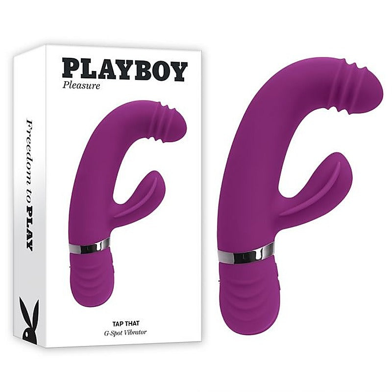 Playboy Pleasure TAP THAT Rabbit Vibrator by Evolved - Rabbit Vibrators