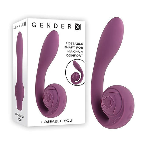 Gender X POSEABLE YOU USB Rechargeable Poseable Vibrator - G-Spot Vibrators