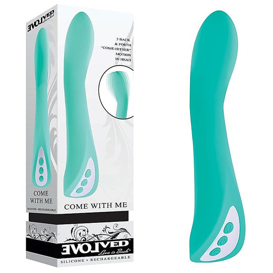 Evolved's Dual-Motor Pleasure Enhancer - Come With Me - G-Spot Vibrators