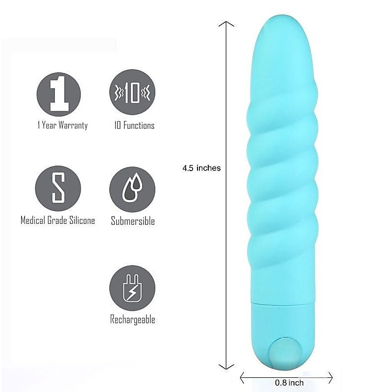 Professional-Grade Lola Teal by Maia Toys - Bullet Vibrators