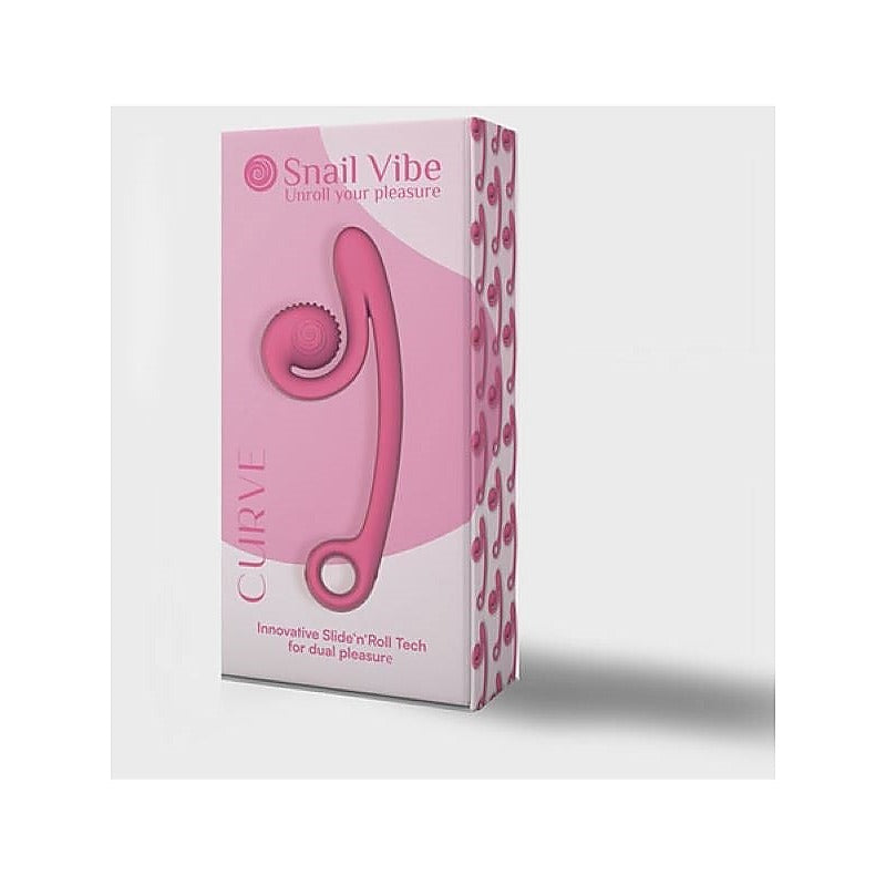 Snail Vibe Curve - Seamless G-Spot and Clitoral Pleasure - Remote Control Vibrators