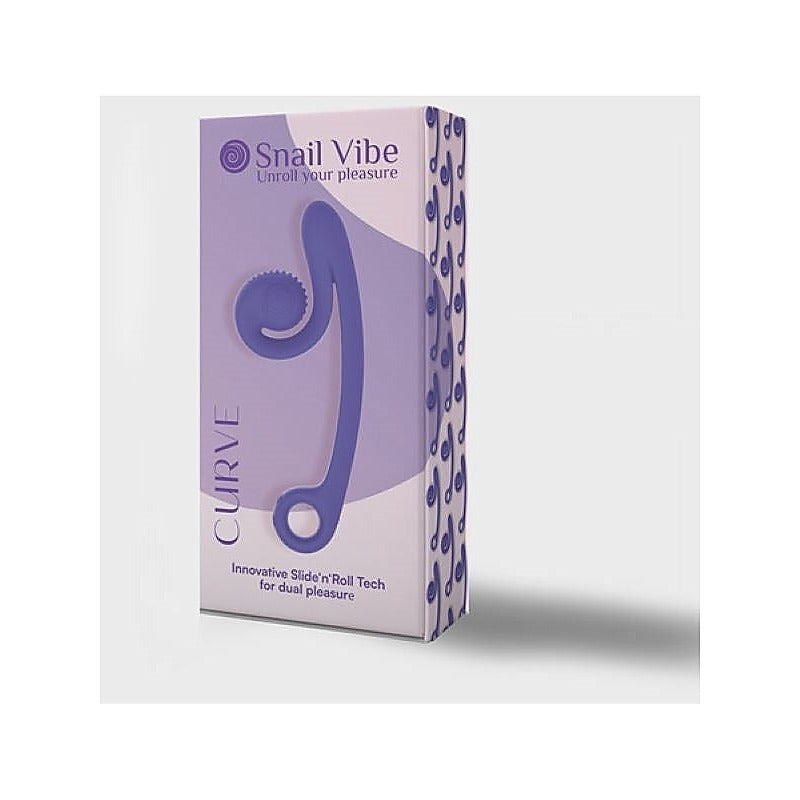Snail Vibe Curve - Seamless G-Spot and Clitoral Pleasure - Remote Control Vibrators