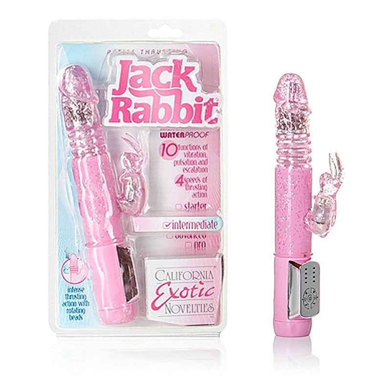 Petite Thrusting Jack Rabbit G-Spot Massager - Steel Sex Toys