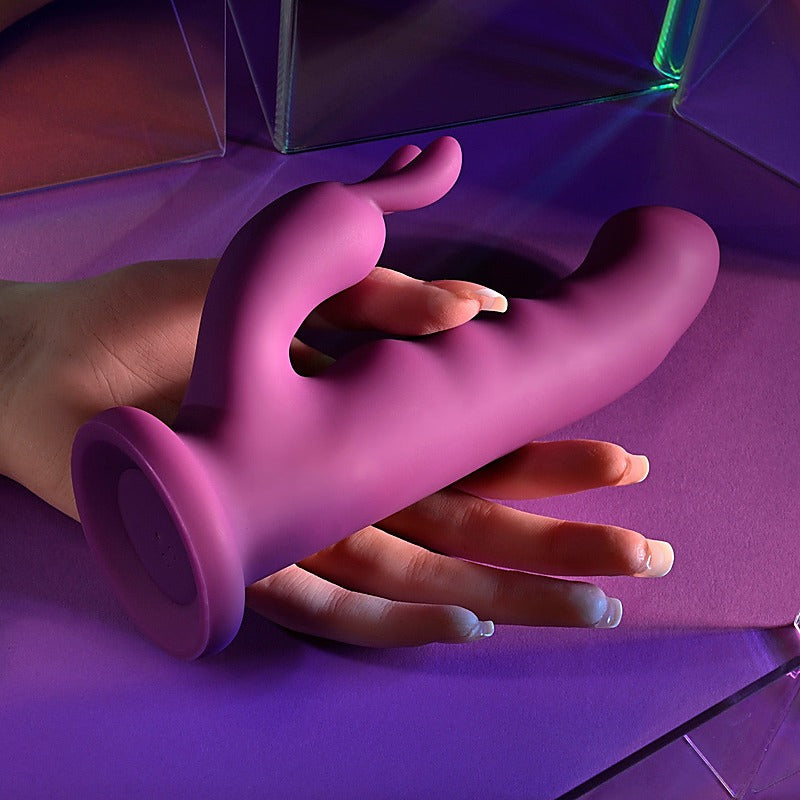 Playboy Pleasure FLUFFLE G-Spot Rabbit Vibrator by Evolved - Rabbit Vibrators