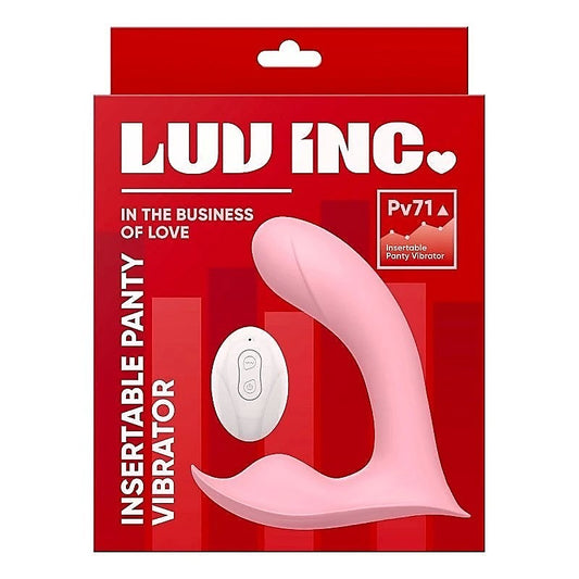 Luv Inc PV71 - Rechargeable Pleasure Vibrator for Unforgettable Experiences - Anal Vibrators