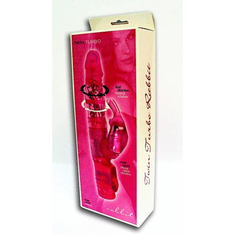 Twin Turbo Rabbit Vibrator by Seven Creations - Rabbit Vibrators