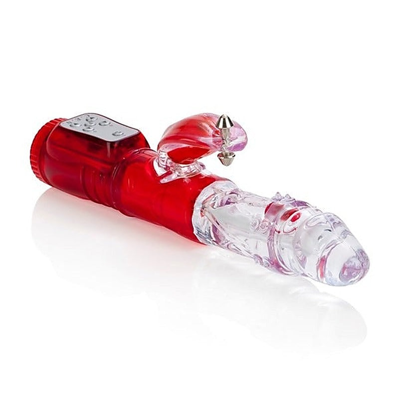 Pierced Flicker #1 Vibrator With Balls And Stimulators - Clit Ticklers and Pulsators