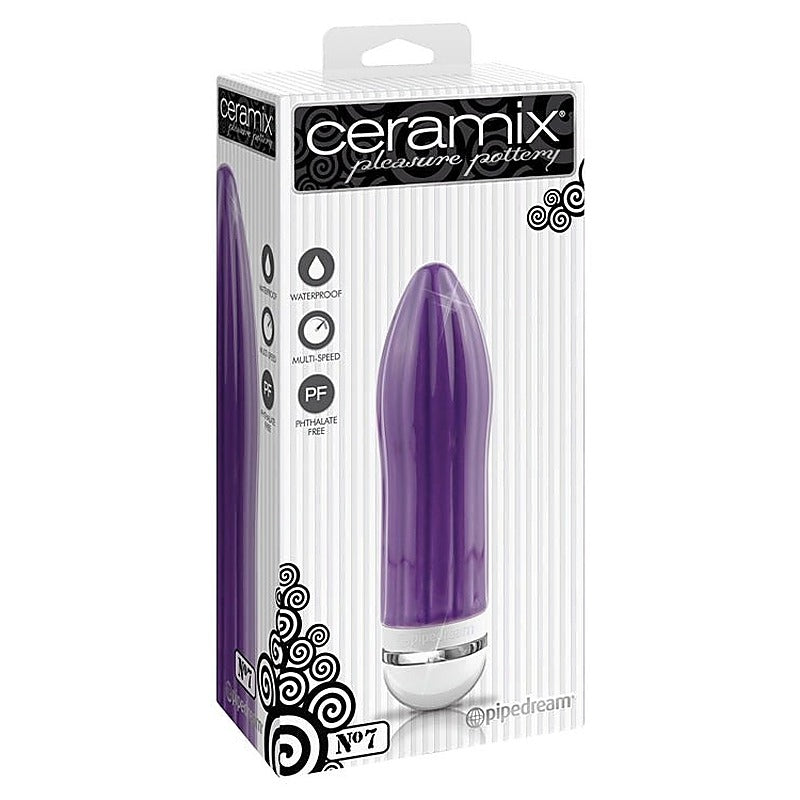Ceramix No 07 Ultra Powerful Bullet Vibrator by Pipedream - Glass Sex Toys