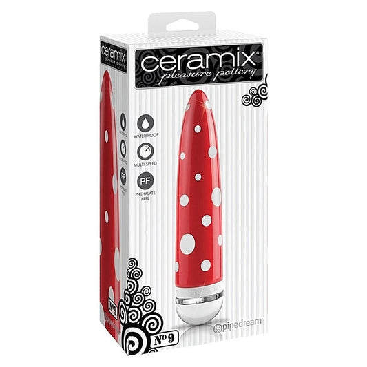 Pipedream Ceramix No 09 Vibrating Bullet Massager - Glass Sex Toys