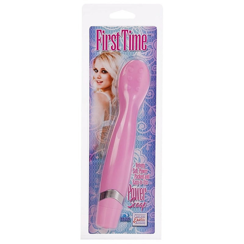 First Time Power Scoop G-Spot Massager by California Exotics - G-Spot Vibrators