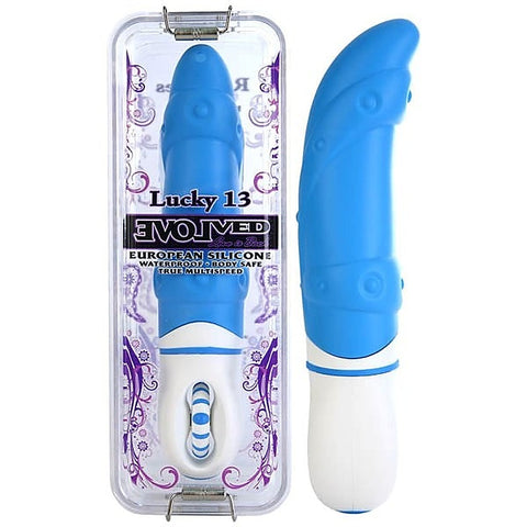 Premium Silicone Roulette Lucky 13 by Evolved - Waterproof Vibrators