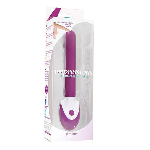 Impressions 5X Silicone Gel Slimline by Icon Brands - Mini & Slim Vibrators