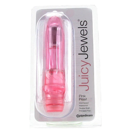 Pipedream Juicy Jewels Pink Pearl Bullet Vibrator - Waterproof Vibrators