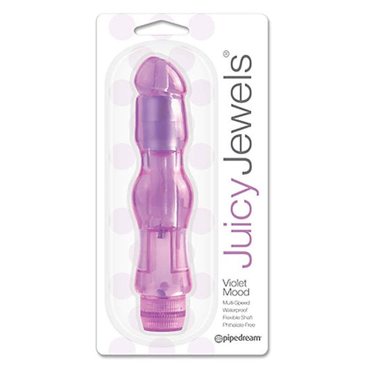 Pipedream Juicy Jewels Violet Mood Adult Massager - Waterproof Vibrators