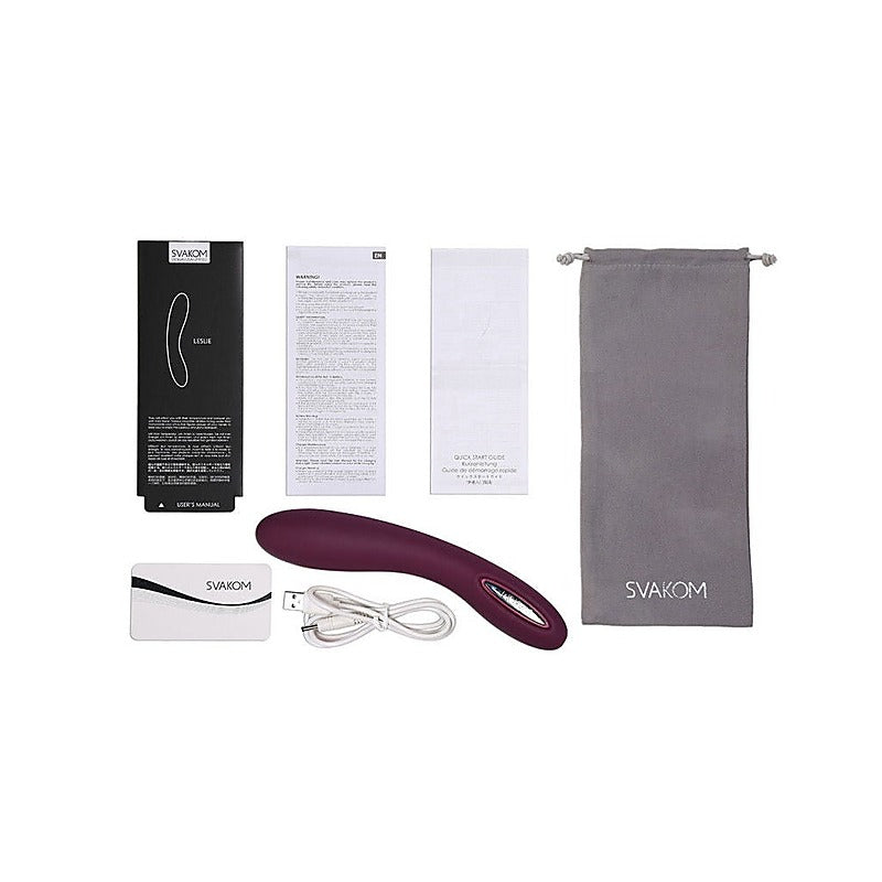 Leslie Heating G-Spot Vibrator by Svakom - G-Spot Vibrators