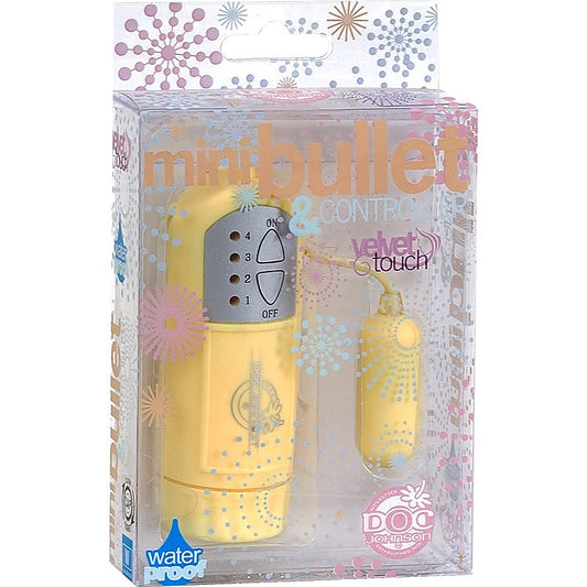 Doc Johnson Mini Bullet Vibrator and Controller - Mini & Slim Vibrators