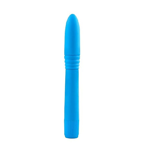 Neon Luv Touch Slims Ribbed Personal Massager - Personal Massagers