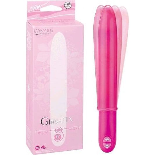 GlassTIX L'Amour Vibrator by NANMA - Glass Sex Toys