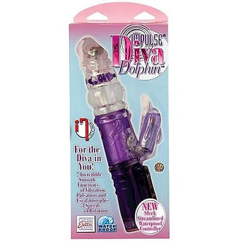 Impulse Diva Dolphin Vibrator by California Exotics - Rabbit Vibrators