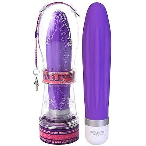 Silicone Fleur De Lis Delight by Evolved - Mini & Slim Vibrators