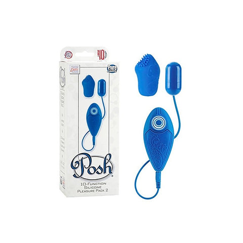 Posh 10 Function Silicone Pleasure Pack 2 - Love Eggs and Kegel Exercisers