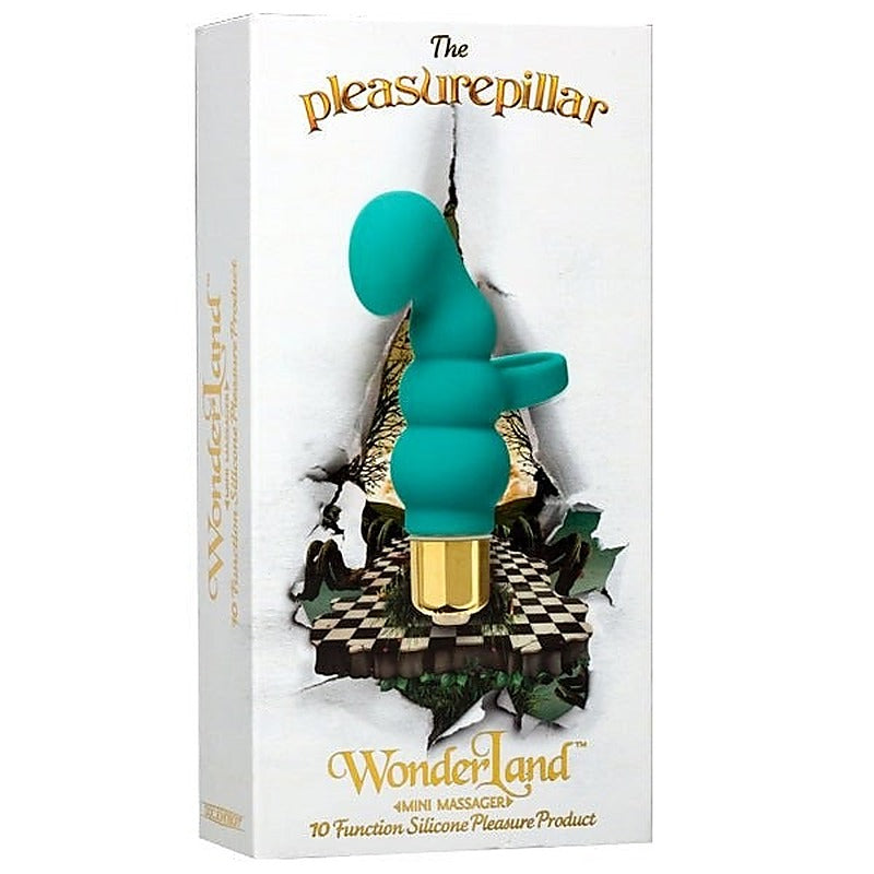 Wonderland The Pleasurepillar Mini Massager by Doc Johnson - Waterproof Vibrators