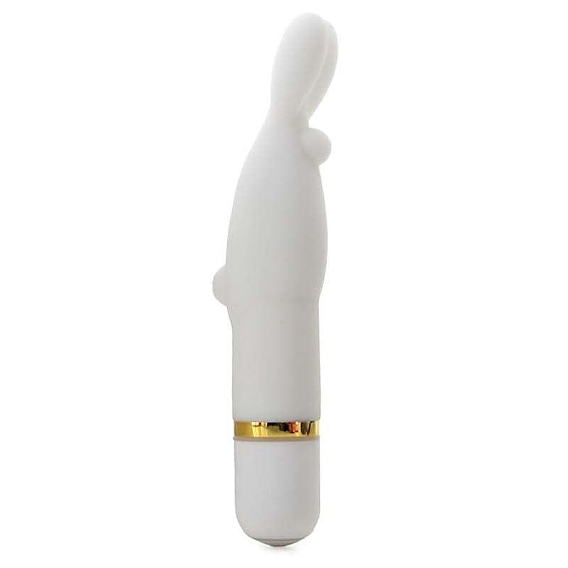 The White Wabbit Silicone Massager by Doc Johnson - Rabbit Vibrators