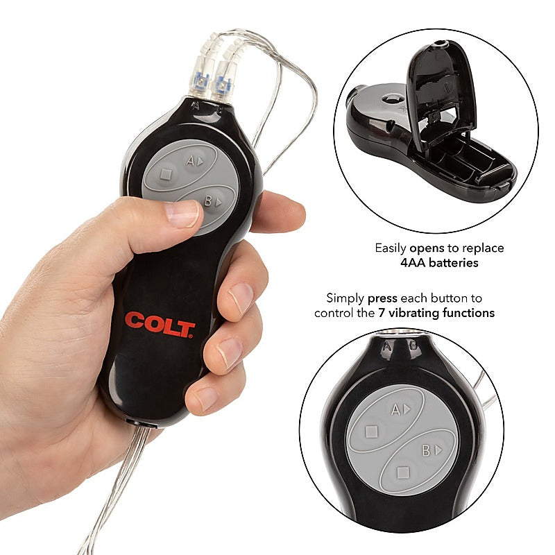 Colt 7 Function Twin Turbo Bullet Vibrator - Bullet Vibrators