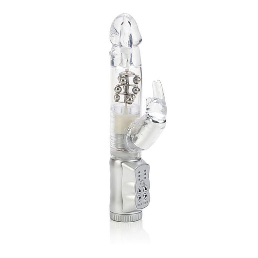 Waterproof Jack Rabbit Vibrator 3 Rows - Penis Pumps And Stretchers